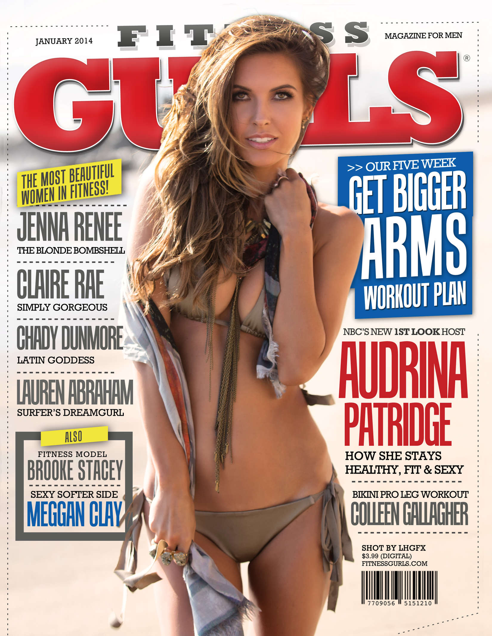 Audrina Patridge - Fitness Gurls Cover